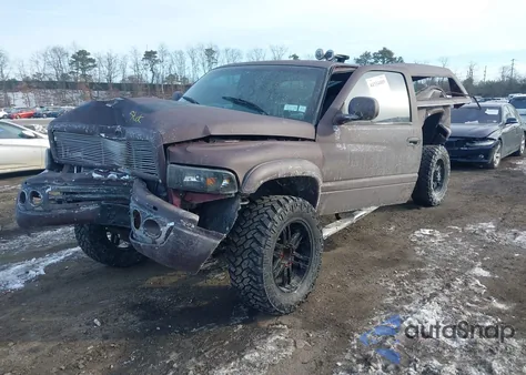 2001 Dodge Ram 2500 St from USA, damaged, VIN 1B7KF236X1J548246
